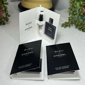 3 BOTTLES BLUE DE CHANEL for MEN
